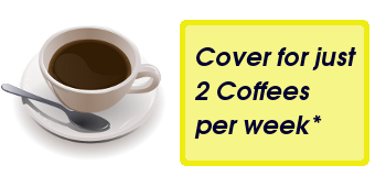 private medical cover for under 2 coffees per week